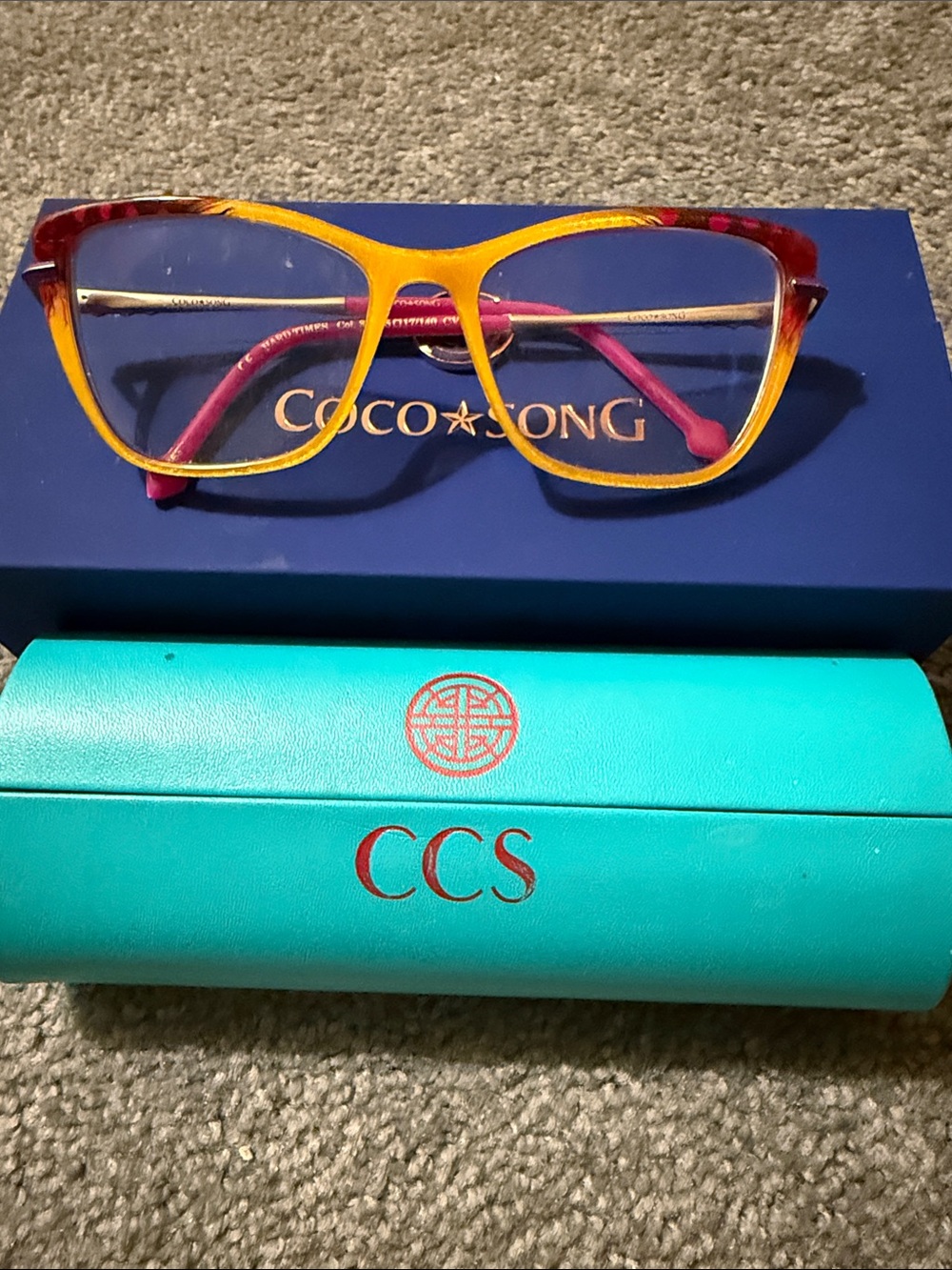 Women's Multicolor Fashion Glasses